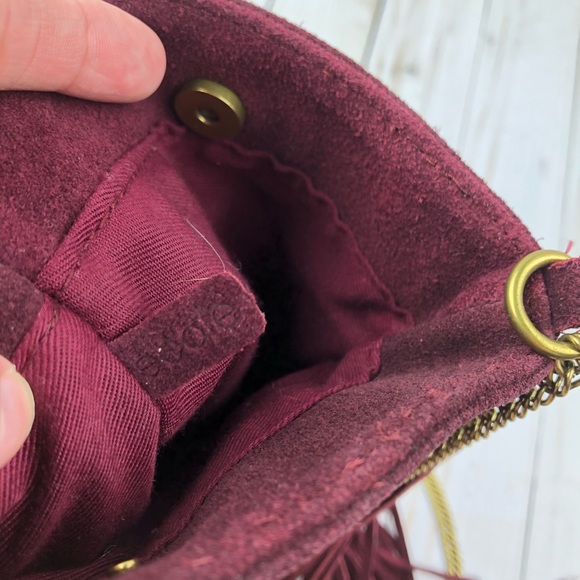 NWT Ecoté Urban Outfitters Leather Fringe Bag - Picture 5 of 5